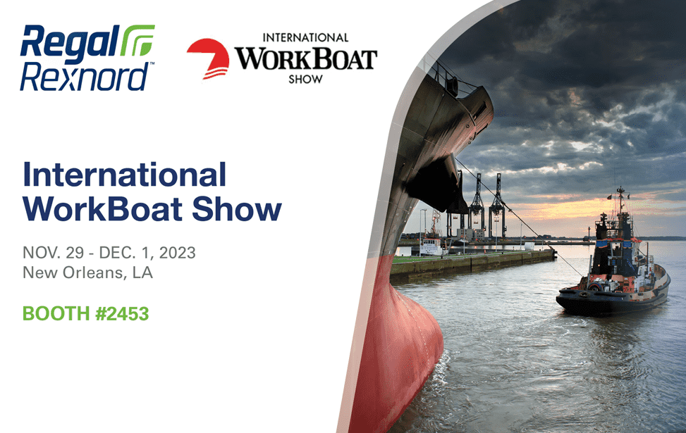 Regal Rexnord is at Workboat 2023