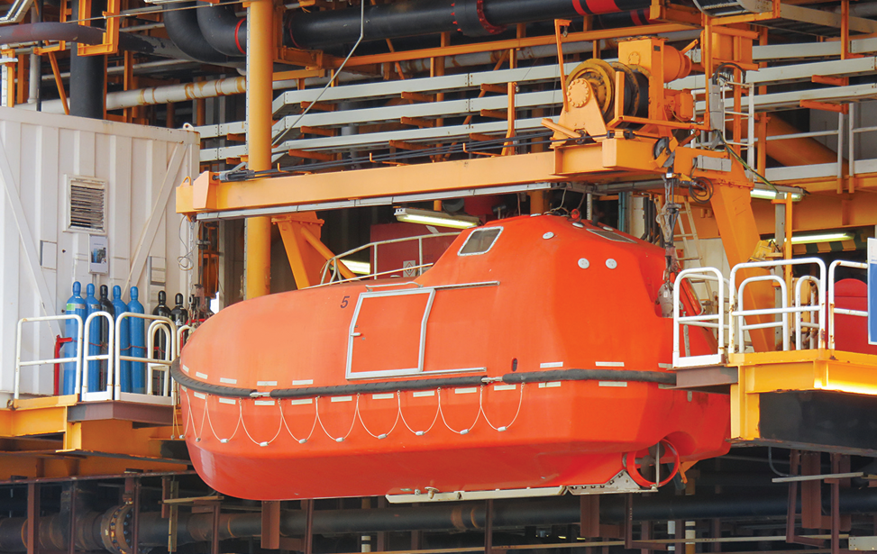 Drilling Rig Lifeboat Winches