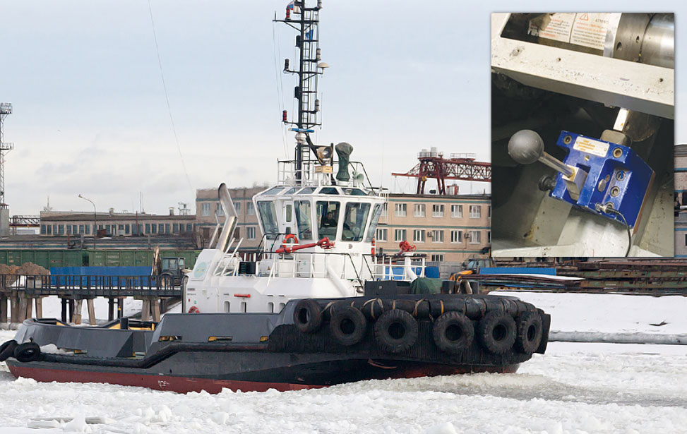Ice Class Tugboat - Twiflex Locking Devices